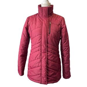 Free Country Puffer Jacket Quilted Insulated Lightweight Layering Coat‎ Size S